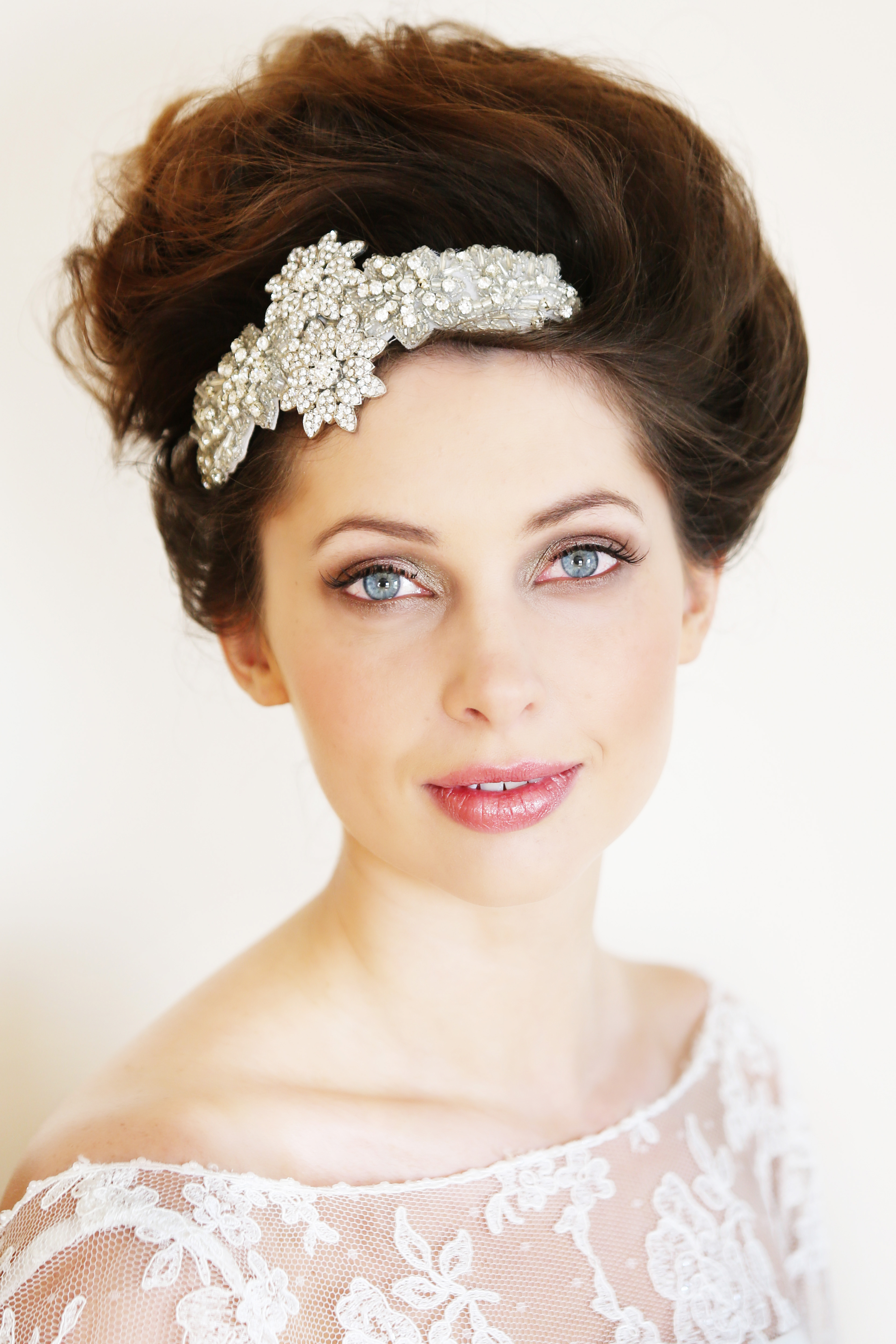 Make-up and Hair created for Brampton Grange wedding photo shoot