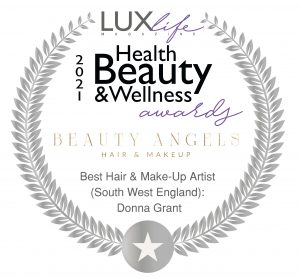 Beauty Angels Luxlife Award Best hair and make-up artist south west bristol