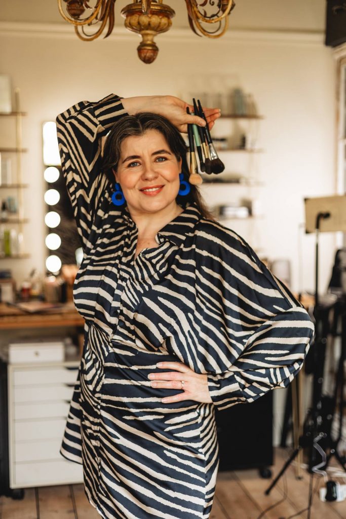Make-up as a tool for self-confidence, not perfection.